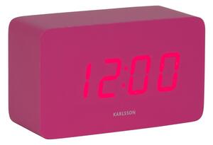 Designové LED hodiny s budíkem 5983BP Karlsson 10cm