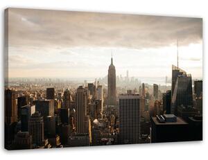 Obraz na plátně Panorama New Yorku Rozměry: 60 x 40 cm