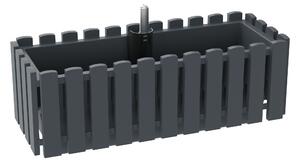 Parkside® Samozavlažovací truhlík Kensington, 50 cm (antracitová) (100400445001)