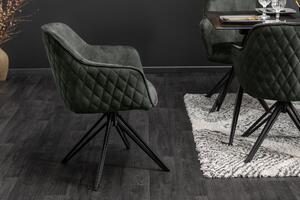 Designová dřevěná kuchyňská židle zelená: Camprestre III Invicta Interior