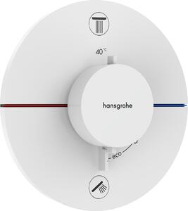 Hansgrohe ShowerSelect Comfort S, termostat pod omítku pro 2 spotřebiče, bílá matná, HAN-15554700