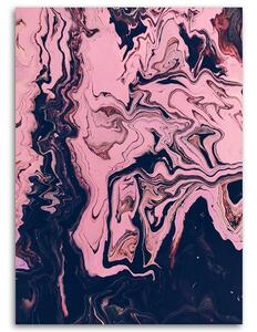 Obraz na plátně Abstraktní malba v růžové barvě Rozměry: 40 x 60 cm