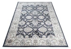 Makro Abra Kusový koberec klasický DUBAI T598B antracitový Rozměr: 300x400 cm