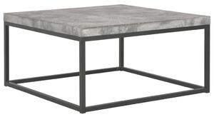 Konferenční stolek 75 x 75 x 38 cm betonový vzhled