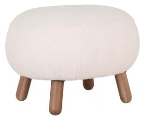 Taburet Savona, smetanově bílý, 60×50×37 cm – House Nordic