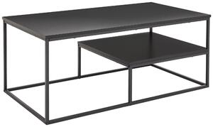 KONFERENČNÍ STOLEK, černá, kov, kompozitní dřevo, 110/60/45 cm MID.YOU - Konferenční stolky, Online Only