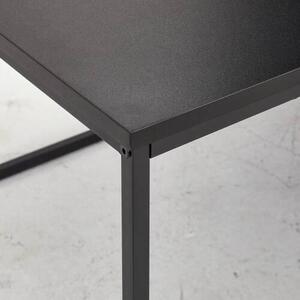KONFERENČNÍ STOLEK, černá, kov, kompozitní dřevo, 110/60/45 cm MID.YOU - Konferenční stolky, Online Only