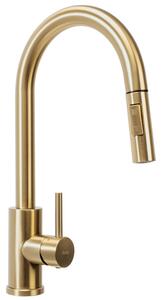 Rea kuchyňská baterie Fresh-brush gold REA-B9148 - Rea