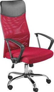 Casarredo - Komfort nábytek Kancelářská židle Q-025 červená/černá