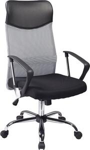 Casarredo - Komfort nábytek Kancelářská židle Q-025 šedá/černá látka
