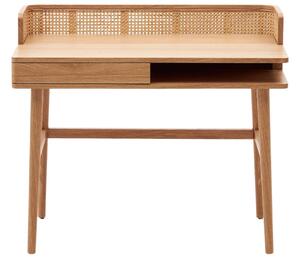 Dřevěný pracovní stůl Kave Home Araxi 105 x 62 cm