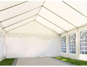 Párty stan 4x10m - PVC Standard Ohnivzdorný barva Bílá