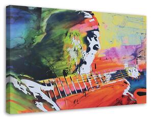 Obraz na plátně Kurt Cobain - abstraktní Rozměry: 60 x 40 cm