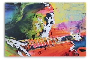 Obraz na plátně Kurt Cobain - abstraktní Rozměry: 60 x 40 cm