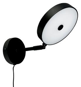 Nástěnná Svítidla Dyberg Larsen, Starlight, stmívatelné, Černá, Obývací pokoj, Kov, Design