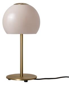 Stolní lampa FRANDSEN, Ball Glass, Béžová, Obývací pokoj, Sklo, Design