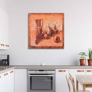 Obraz na plátně Oranžové zátiší Rozměry: 30 x 30 cm