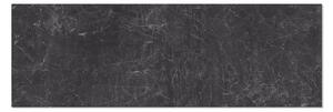 DELIFE Jídelní stůl Edge 300x100 cm keramika Laminam®Nero Greco antracitová středová podnož kříž černá