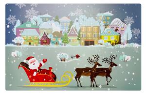 Vánoční prostírání – Santa