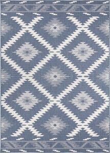 NORTHRUGS - Hanse Home koberce Kusový koberec Twin Supreme 103430 Malibu blue creme – na ven i na doma Rozměry koberců: 80x150