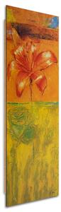 Gario Obraz Oranžová lilie Velikost: 30 x 90 cm, Provedení: Panelový obraz