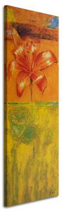 Gario Obraz Oranžová lilie Velikost: 30 x 90 cm, Provedení: Obraz na plátně