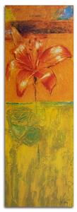 Obraz na plátně Oranžová lilie Rozměry: 30 x 90 cm