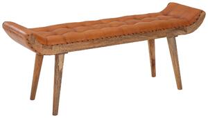 TABURETOVÁ LAVICE, kůže, 125/50/38 cm MID.YOU - Šatní skříně, Online Only