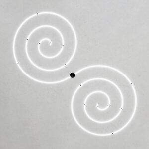ZAHO Nástěnné LED svítidlo MESMO WL2, 160W, d. 2x500 cm Barva: Černá, Stmívání, řízení: bez stmívání, Chromatičnost: 3000K