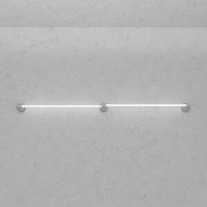 ZAHO Nástěnné LED svítidlo JETSON WL3, 38W, d. 240 cm Barva: Šedá, Teplota světla: 3000K - teplá bílá, Stmívání, řízení: ON/OFF (bez stmívání)