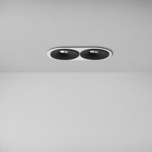 ZAHO Zapuštěné LED svítidlo SPEAKER RD60, 11W, š. 130 mm, 60° Barva: Bílá, Teplota světla: 3000K - teplá bílá, Stmívání, řízení: ON/OFF (bez stmívání)