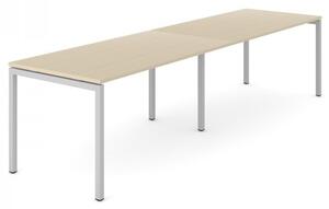 NARBUTAS - Dvoumístný pracovní stůl NOVA U 240x80