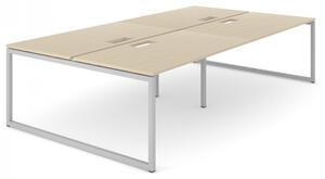 NARBUTAS - Čtyřmístný pracovní stůl NOVA O 240x144