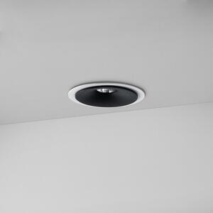ZAHO Zapuštěné LED svítidlo SPEAKER RD100, 10W, ø 125 mm, 60° Barva: Bílá, Teplota světla: 3000K - teplá bílá, Stmívání, řízení: ON/OFF (bez stmívání)