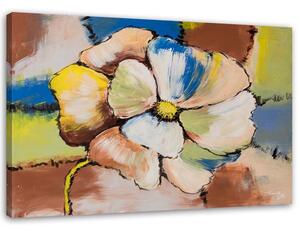 Obraz na plátně Barevné květiny Rozměry: 60 x 40 cm