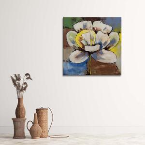 Obraz na plátně Barevná květina Rozměry: 30 x 30 cm
