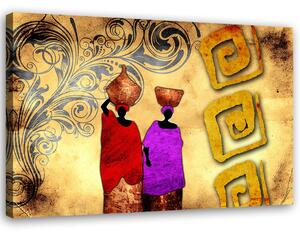 Obraz na plátně Dvě africké ženy Rozměry: 60 x 40 cm