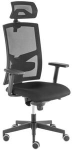 ALBA kancelářská židle GAME ŠÉF - synchro, skladová BLACK 27
