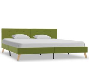 Rám postele zelený textil 180 x 200 cm