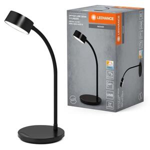 Ledvance - LED Stm dotyková stolní lampa OFFICE LED/4,8W/5V 3000-6500K černá