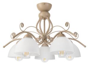 Brilagi - Přisazený lustr ANTICO MODERN 5xE27/60W/230V béžová