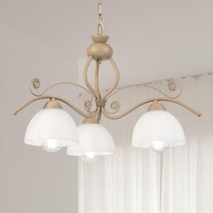 Brilagi - Lustr na řetězu ANTICO MODERN 3xE27/60W/230V béžová