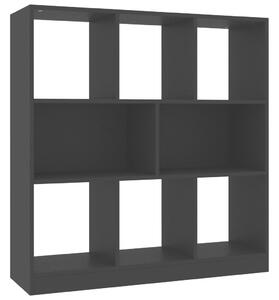 Knihovna černá 97,5 x 29,5 x 100 cm dřevotříska
