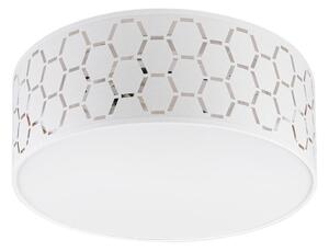 Stropní svítidlo ULLE 1xE27/15W/230V pr. 35 cm bílá