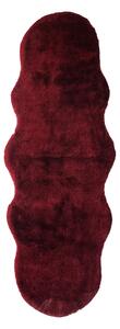UMĚLÁ KOŽEŠINA, 60/180 cm, bordeaux Ambia Home - Kůže, Online Only