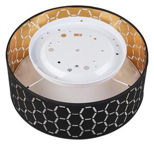 Stropní svítidlo ULLE 1xE27/15W/230V pr. 35 cm černá