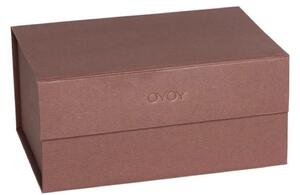 OYOY Papírový úložný box Hako Dark Caramel - A5 OY249
