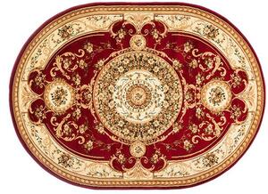 Makro Abra Oválný koberec YESEMEK 6548A červený Rozměr: 140x190 cm