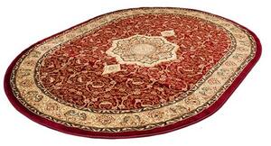 Makro Abra Oválný koberec YESEMEK 5071A červený Rozměr: 70x140 cm