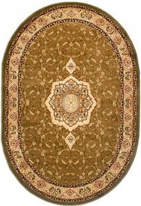 Makro Abra Oválný koberec YESEMEK 5071A LEMON zelený Rozměr: 200x300 cm